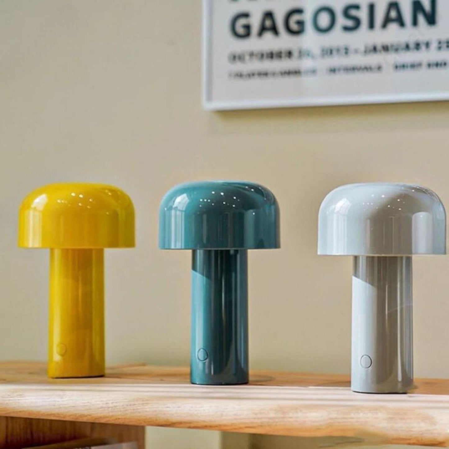 Mini Mushroom LED Lamp | Adjustable Brightness & Colorful Design for Desk or Nightstand