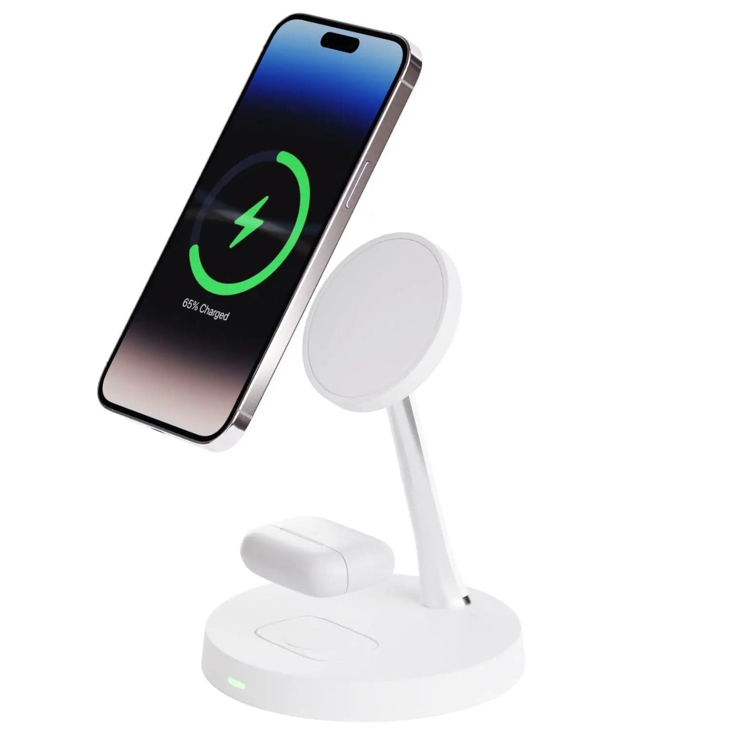 Wireless Phone Charger with MagSafe Stand