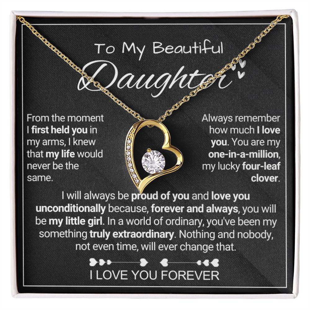 To My Beautiful Daughter - Extraordinary - Forever Love