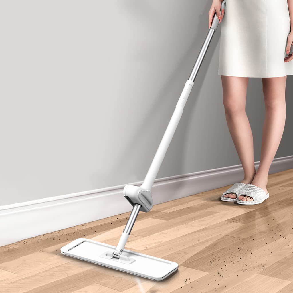 Floor Mop with 360° Swivel Self-Cleaning Head