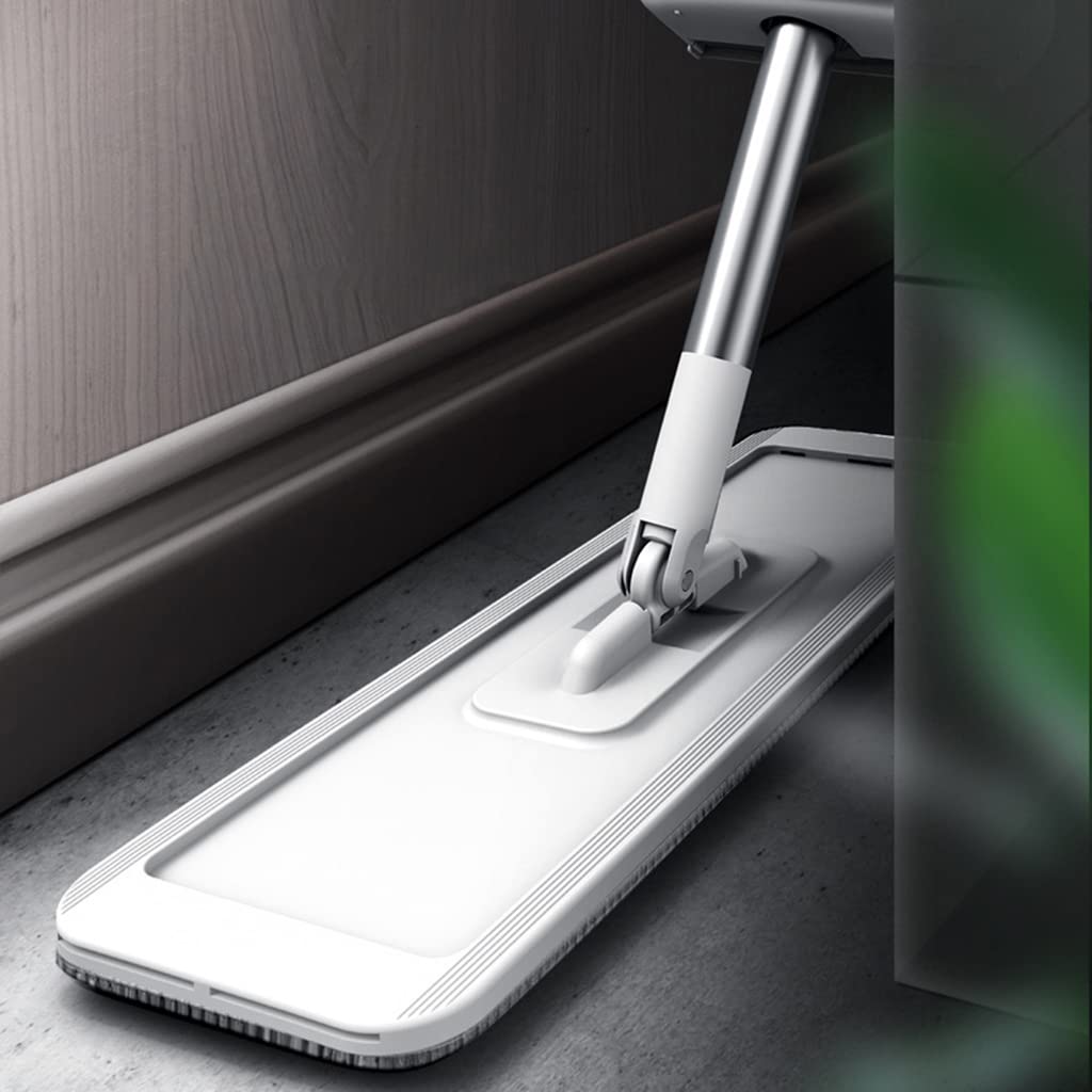 Floor Mop with 360° Swivel Self-Cleaning Head