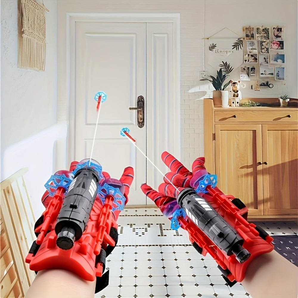Kids Toys Web Launcher Hero Gloves Set