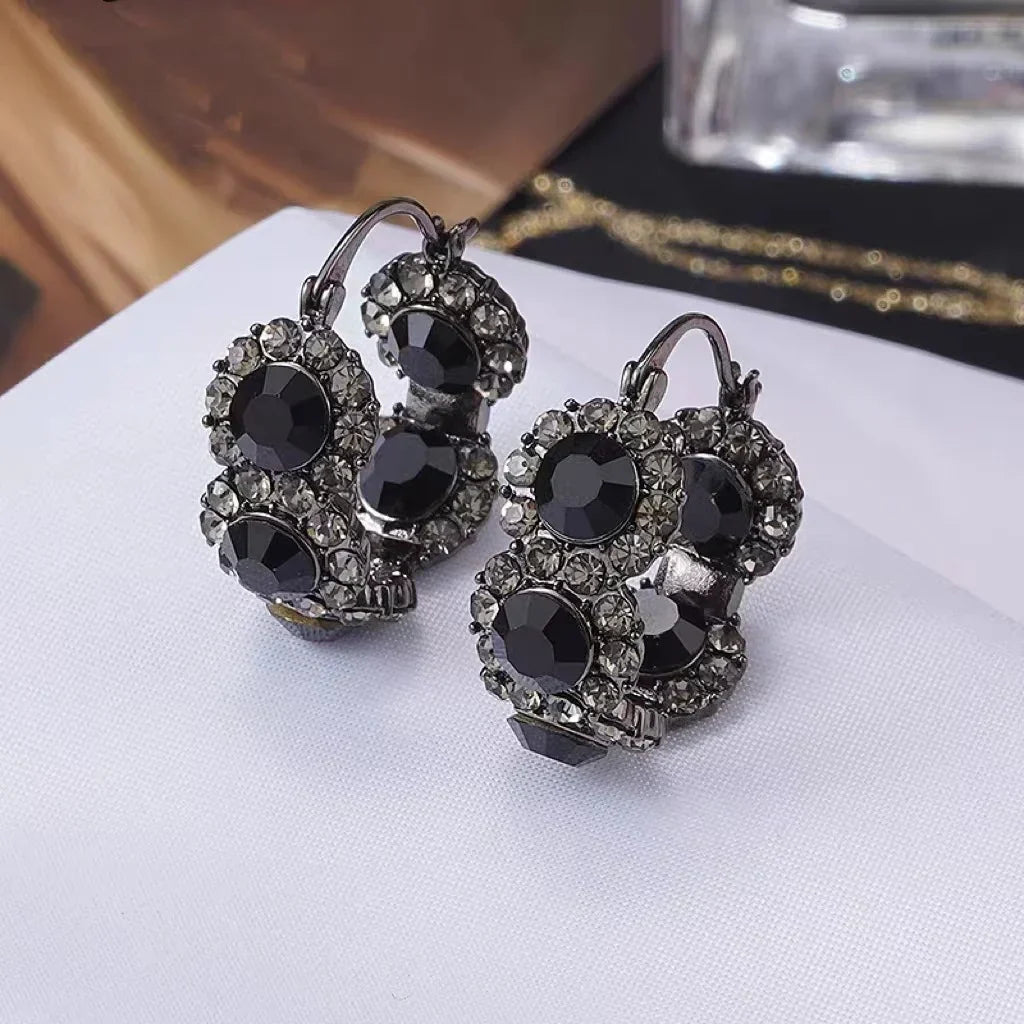 French Vintage Genuine Gold-Plated Earrings
