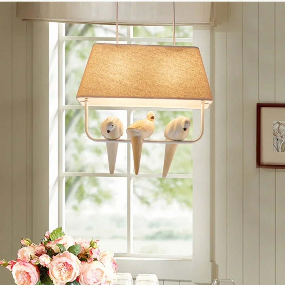 NestCeiling Lights - Scandinavian Style Rattan Pendant Lamp for Living Room and Dining Room Decor
