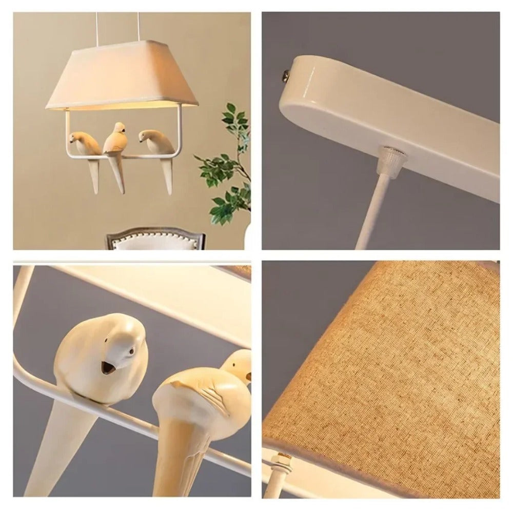 NestCeiling Lights - Scandinavian Style Rattan Pendant Lamp for Living Room and Dining Room Decor