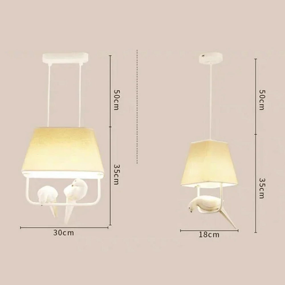 NestCeiling Lights - Scandinavian Style Rattan Pendant Lamp for Living Room and Dining Room Decor