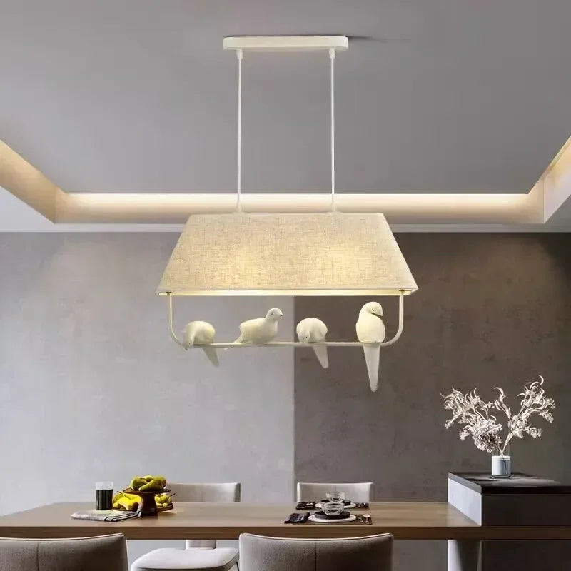 NestCeiling Lights - Scandinavian Style Rattan Pendant Lamp for Living Room and Dining Room Decor
