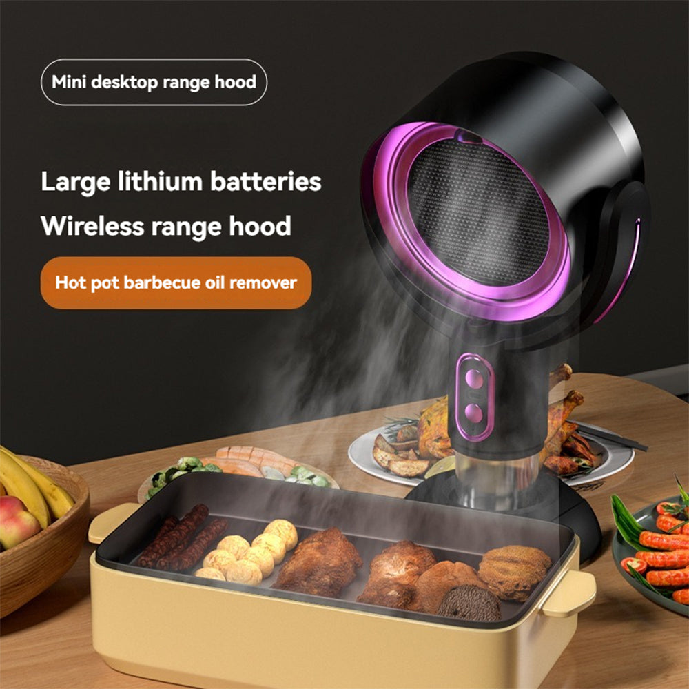 Air purifier fan portable smoke odour remover