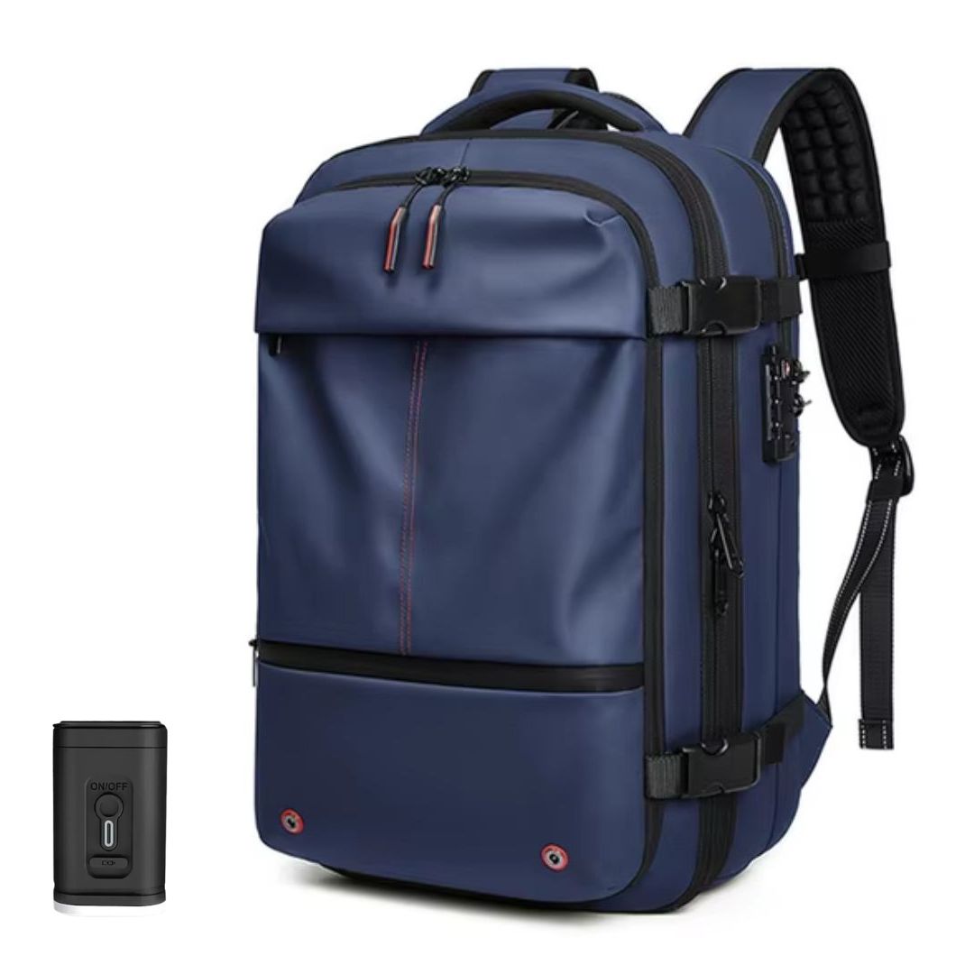 Travel Backpack with Expandable Compression Storage