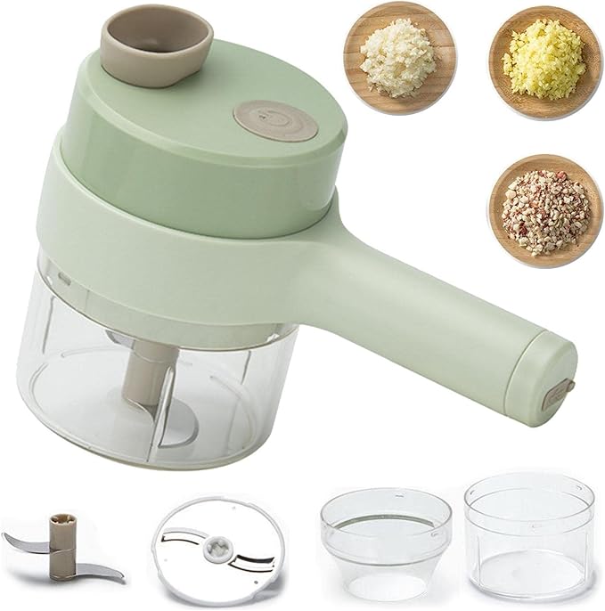 Electric Food Chopper with Cordless Design