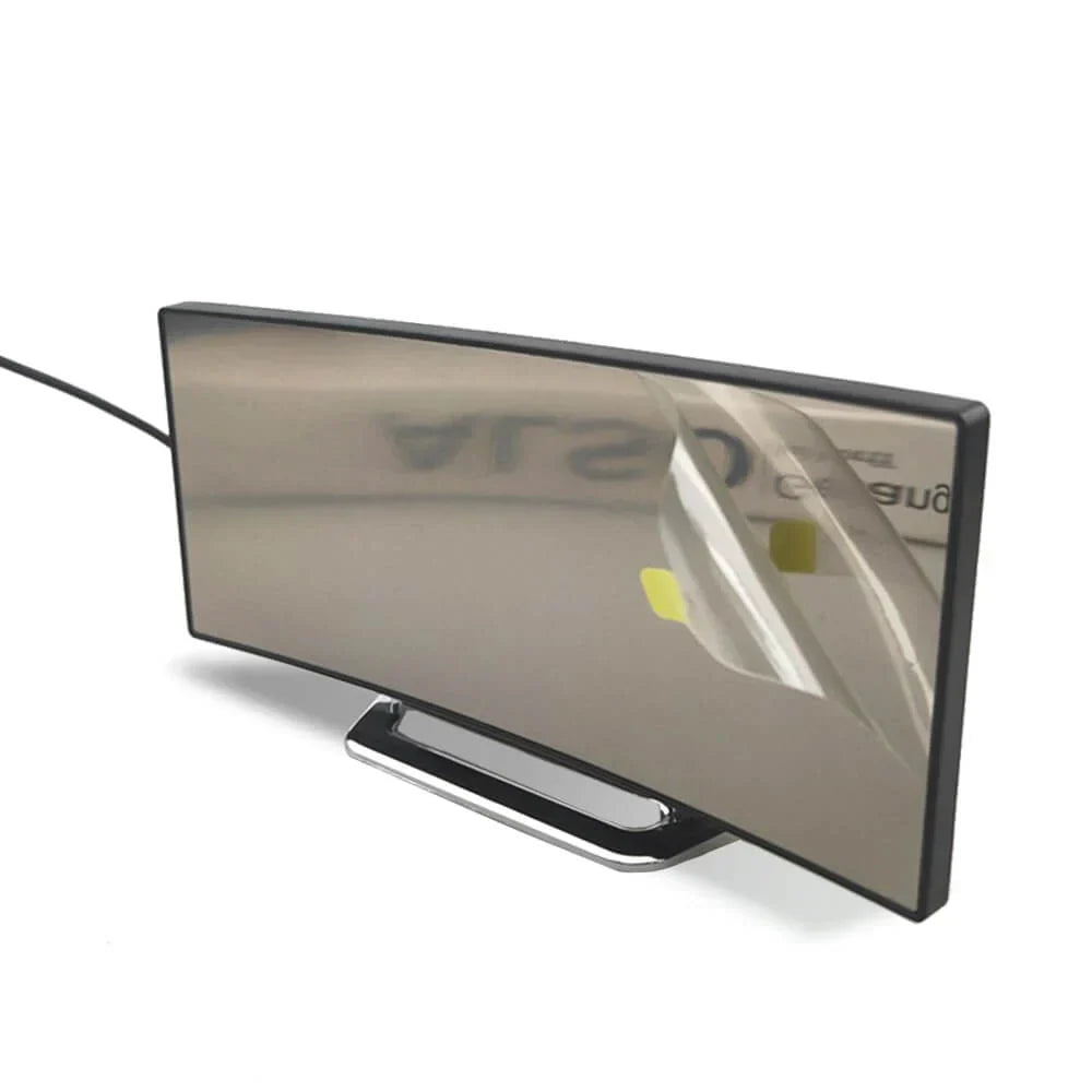 LED Digital Alarm Clock with Curved Display