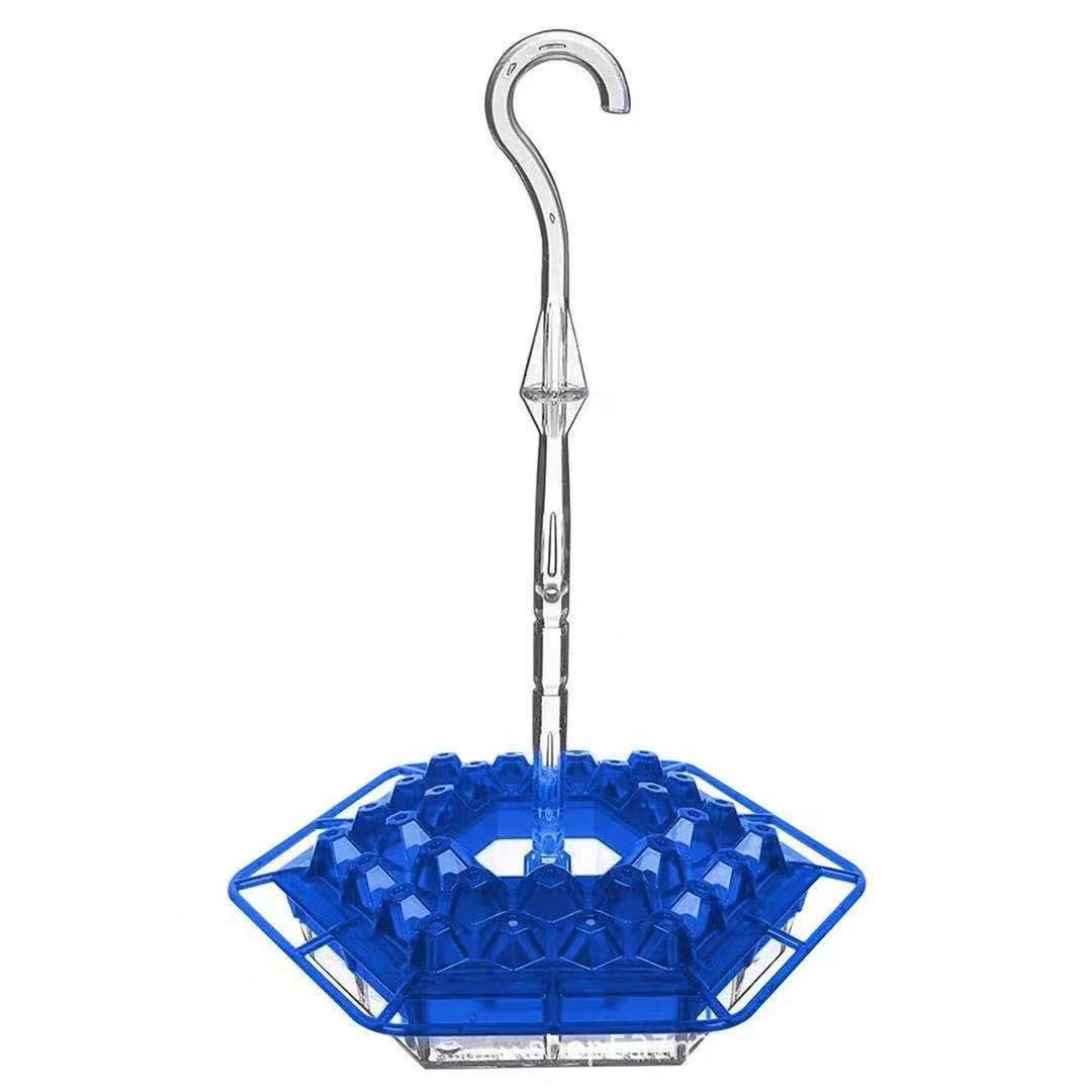Hummingbird Feeder Red Plastic Hanging Bird Feeder
