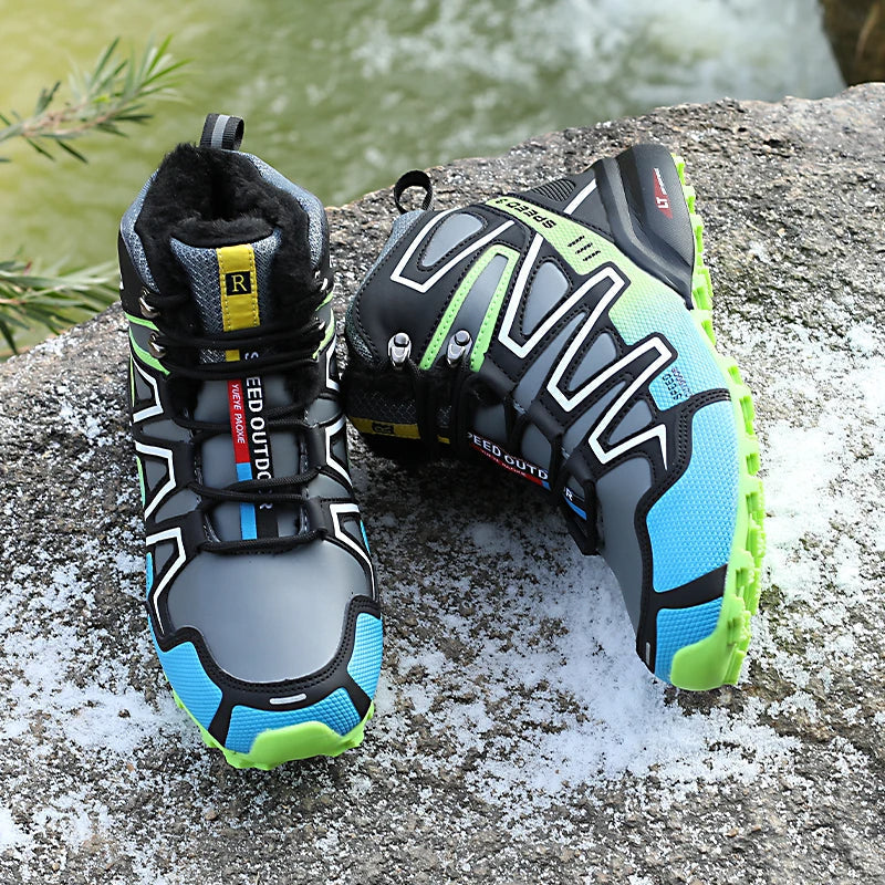 Hiking Boots Waterproof Non Slip Outdoor Shoes