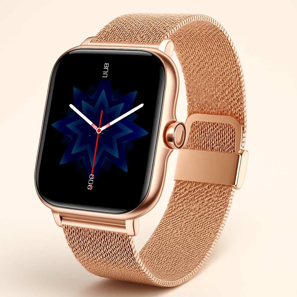 Smart Watch with Mesh Strap for Women