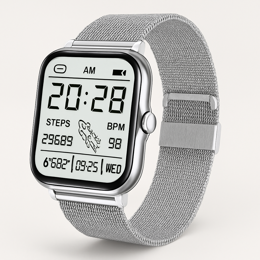 Smart Watch with Mesh Strap for Women
