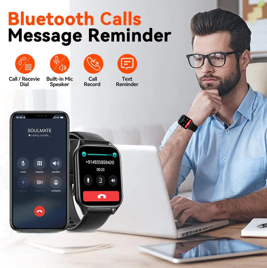 Smartwatch with Non-Invasive Glucose Tracker
