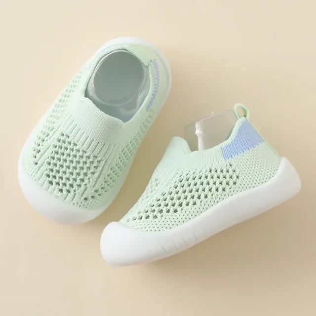 Kids Slip On Breathable Mesh Sneakers