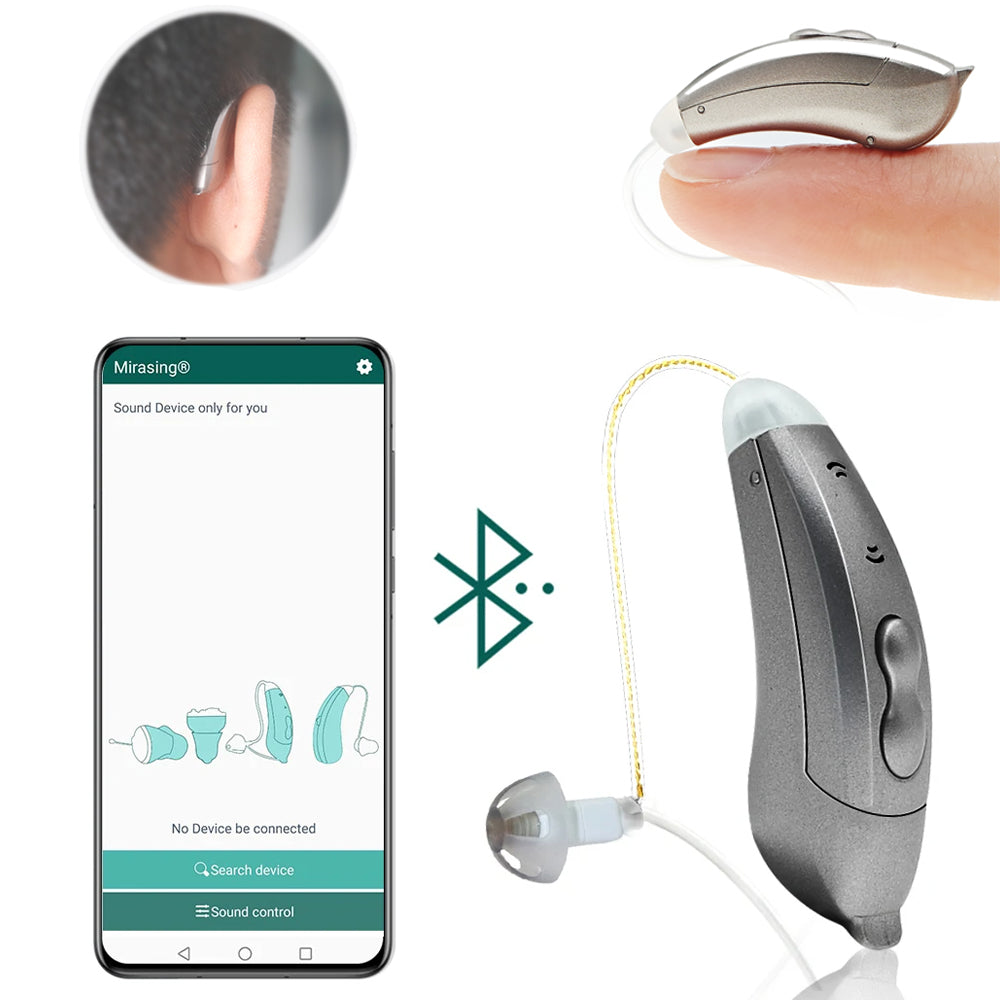 Hearing Aids with Bluetooth App Control
