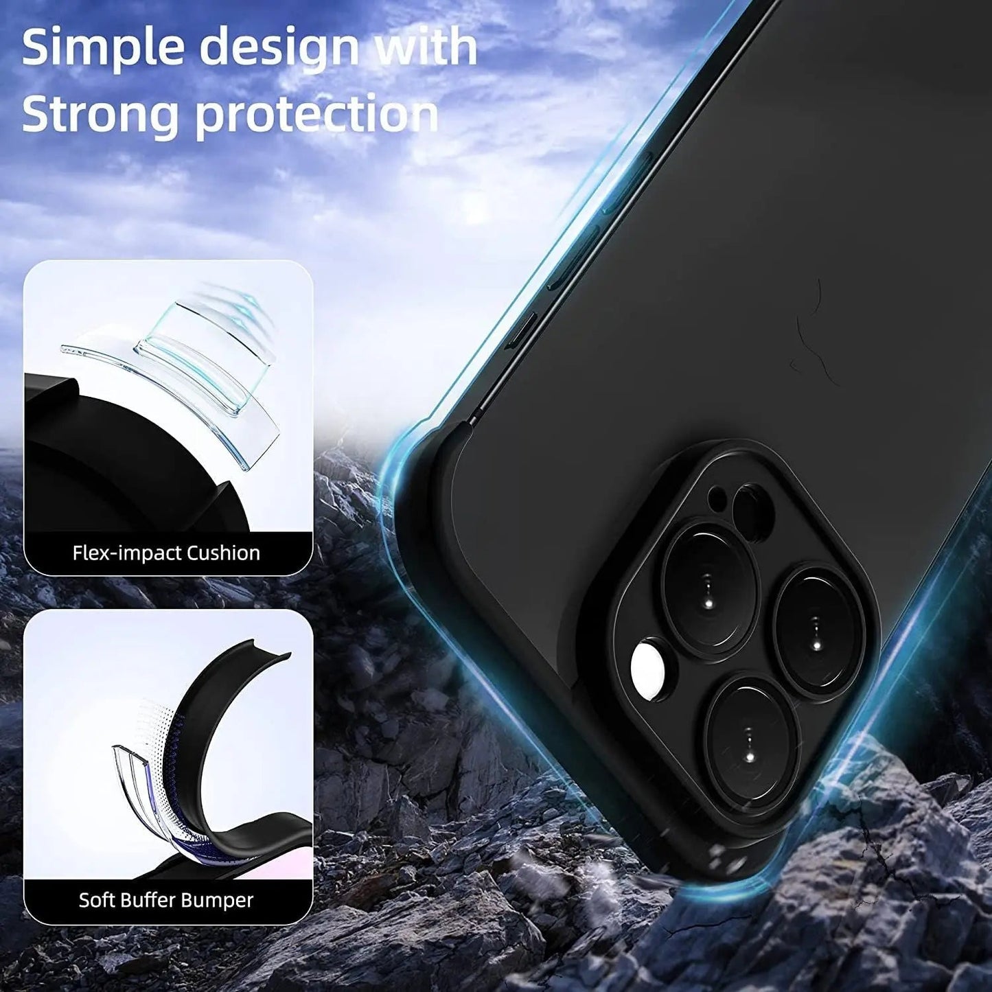 iPhone Case Ultra Thin Shockproof Cover