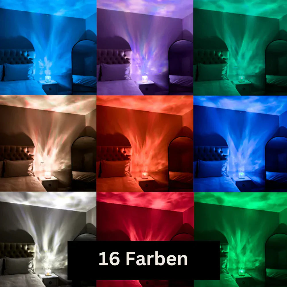 LED Mood Lamp with Colour Changing Glass