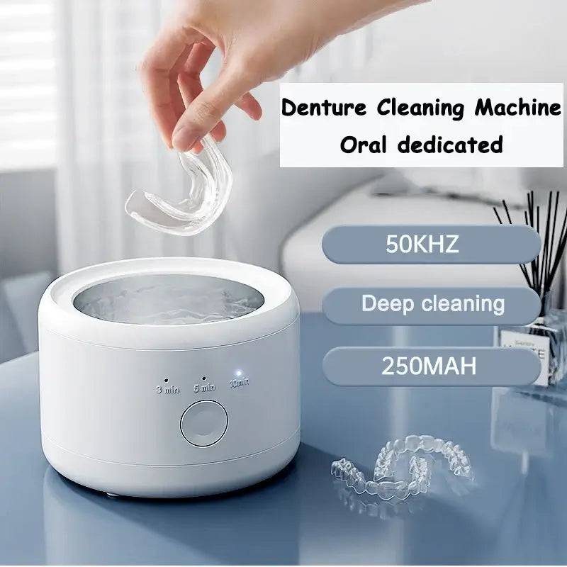 Multi-Function Electric Denture and Retainer Cleaning Machine