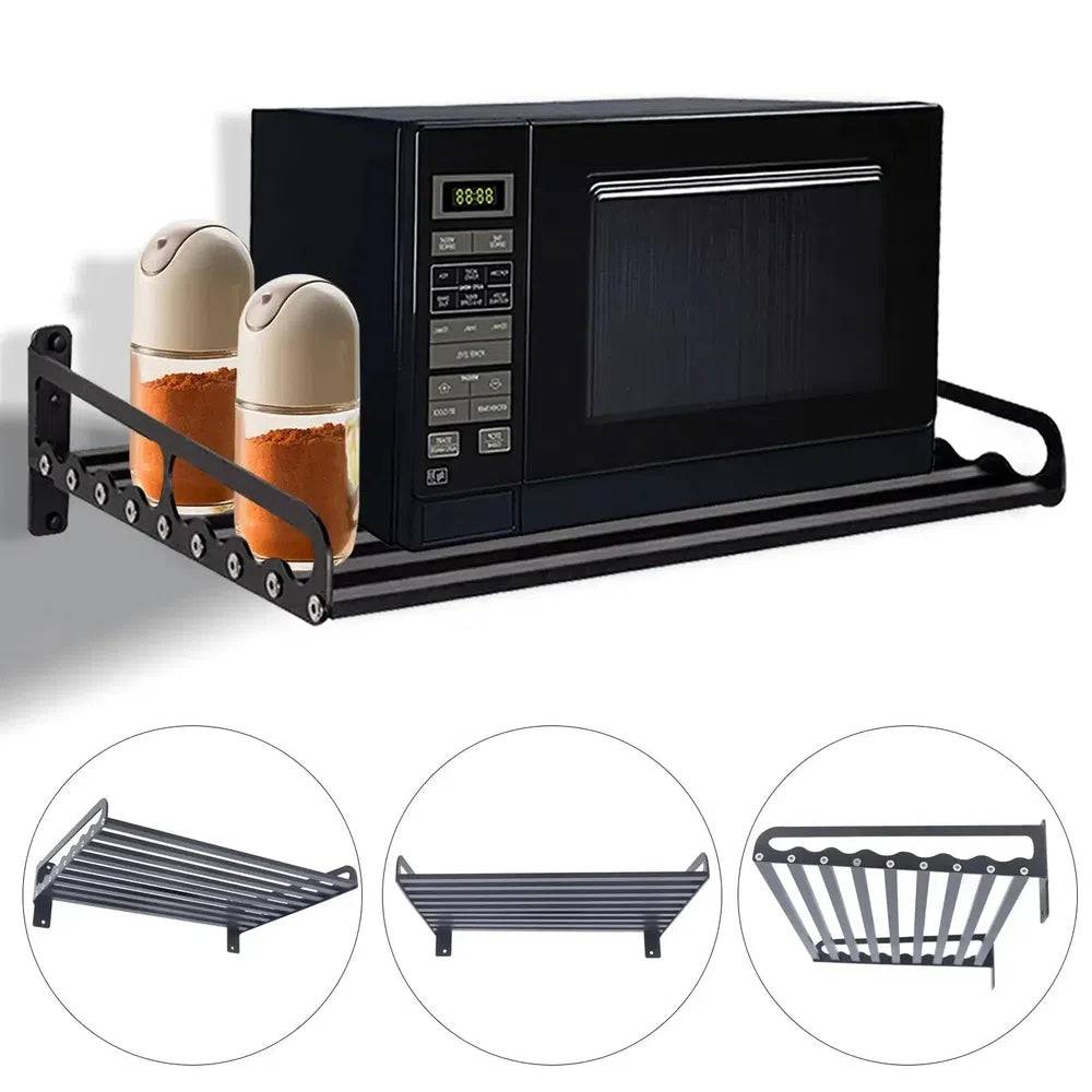 Wall-Mounted Microwave Rack