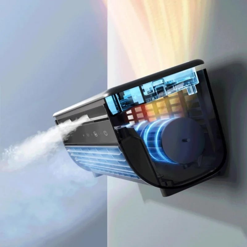 Air Cooler Portable Rechargeable Tower Fan