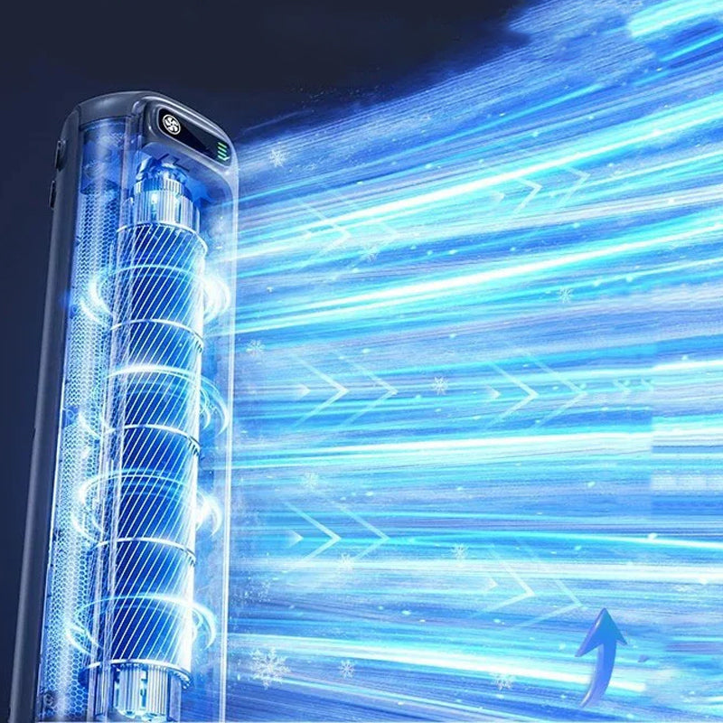 Air Cooler Portable Rechargeable Tower Fan