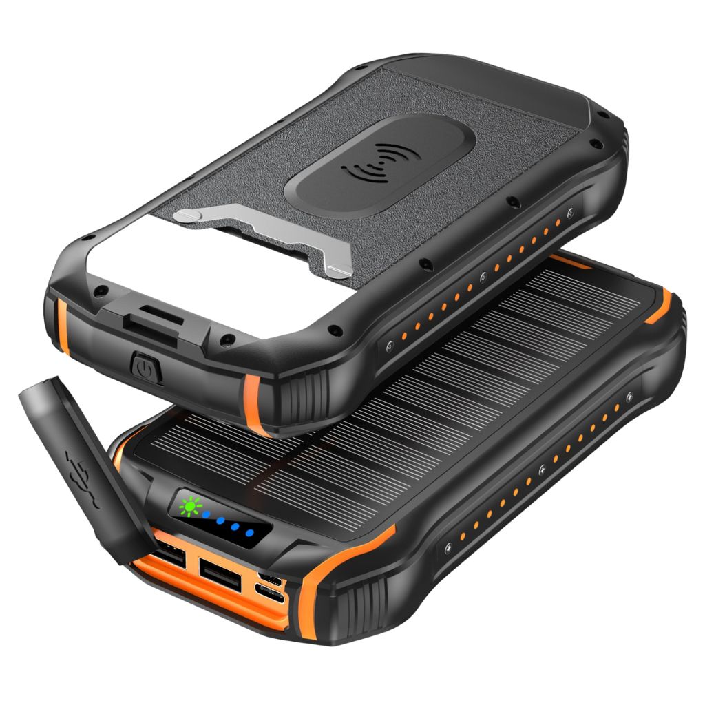 Power Bank Solar Fast Charging Outdoor Waterproof
