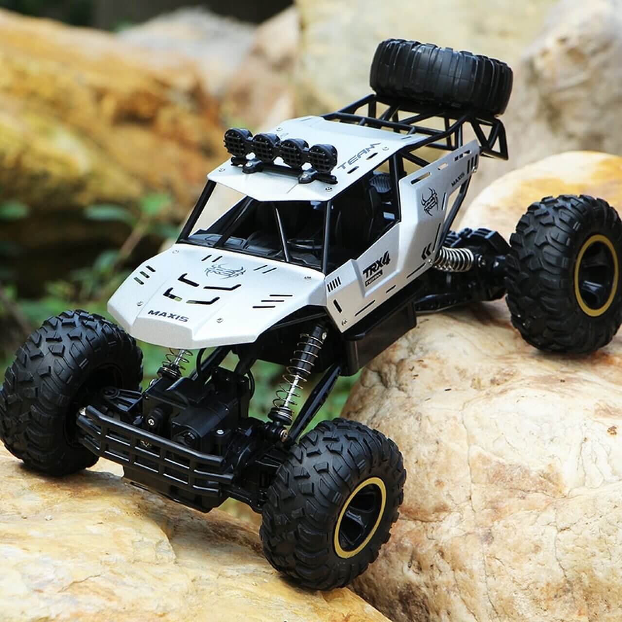 Remote Control Car with Off-Road Monster Wheels