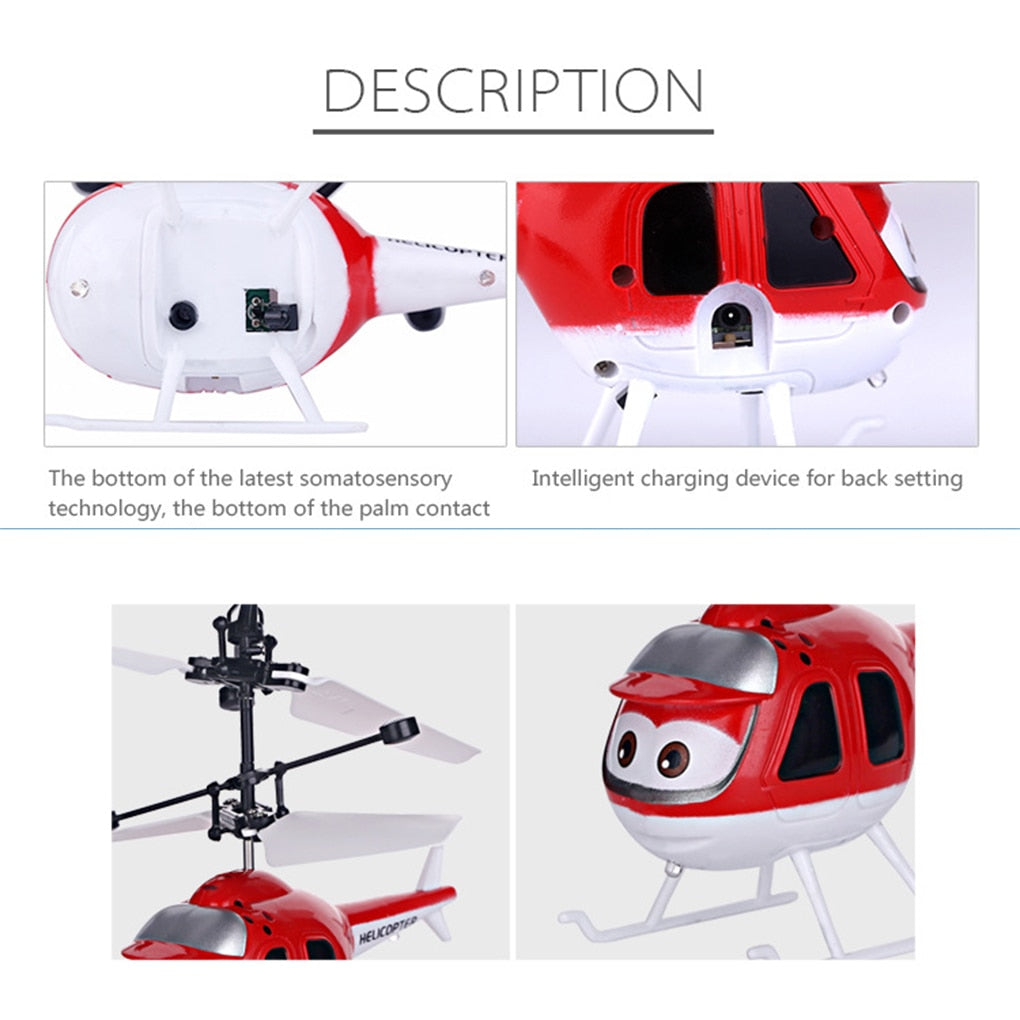 Remote Control Flying Helicopter Toy with Lights