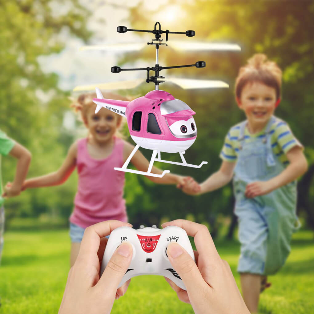 Remote Control Flying Helicopter Toy with Lights