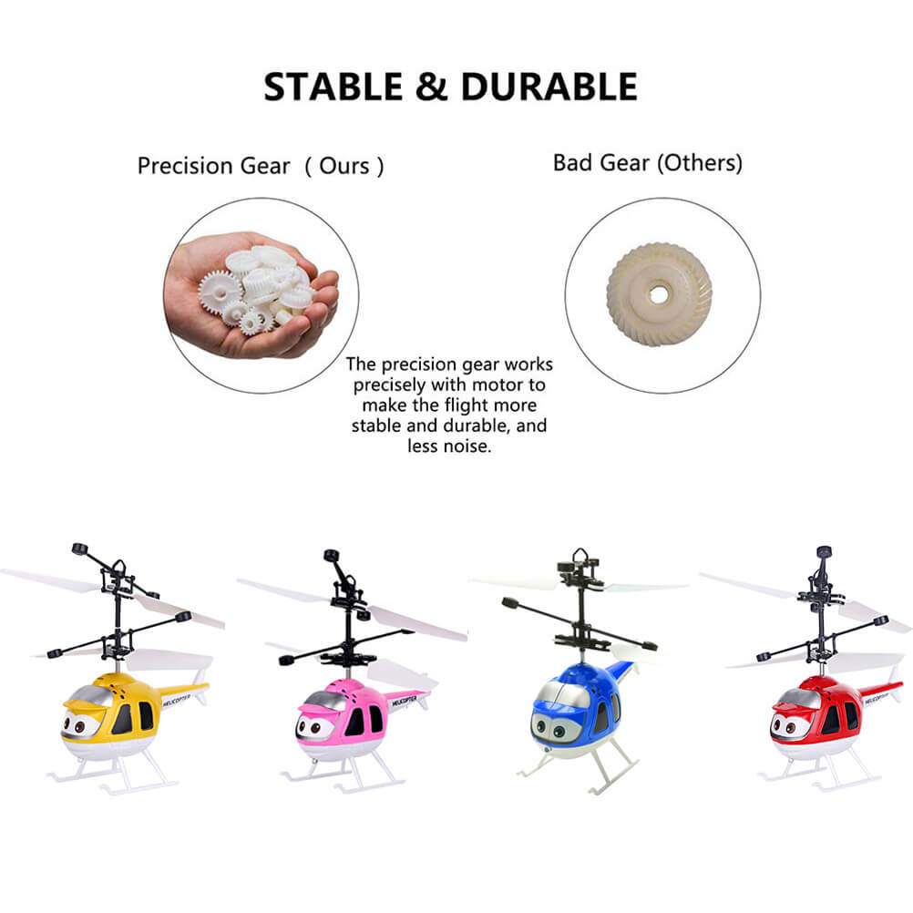 Remote Control Flying Helicopter Toy with Lights