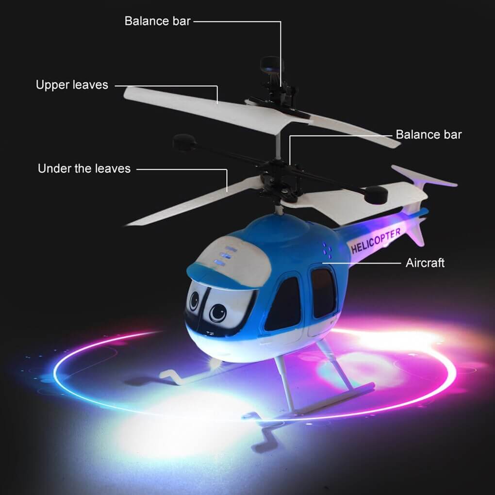 Remote Control Flying Helicopter Toy with Lights