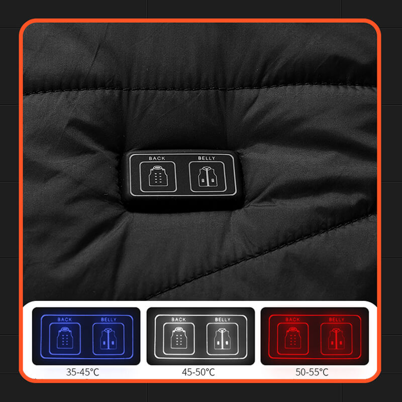 Heated Gilet Lightweight Thermal Body Warmer