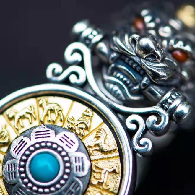 Good Luck Chakra Taotie Bracelet (2 Styles)