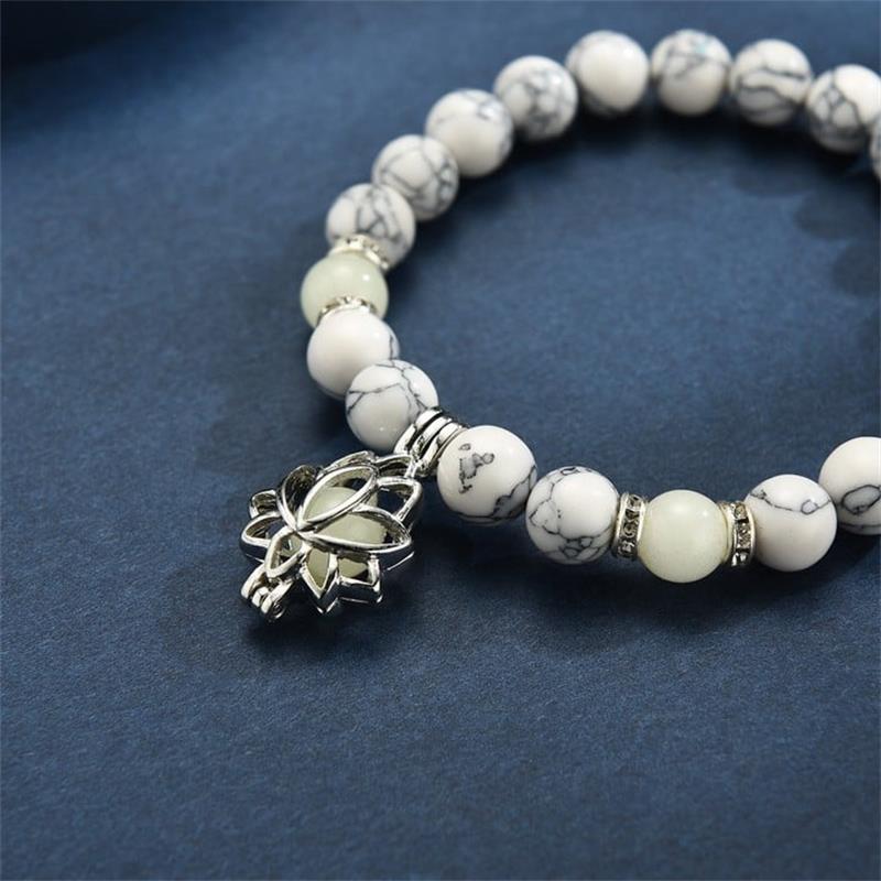 Turquoise Luminous Bracelet -- (Starlight in the palm of one's hand)