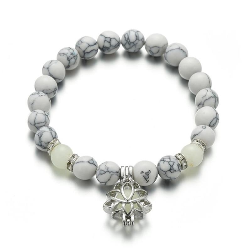 Turquoise Luminous Bracelet -- (Starlight in the palm of one's hand)
