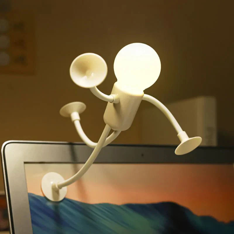 LED Night Light with Flexible Suction Mount