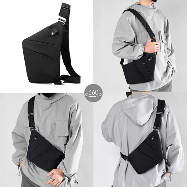 Crossbody Bag with Anti-Theft Travel Design