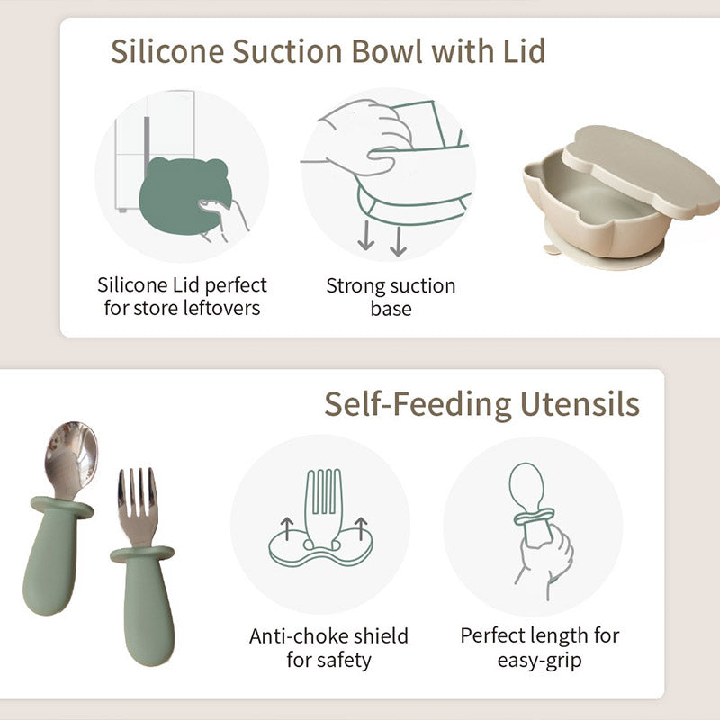 Baby Suction Bowl Set