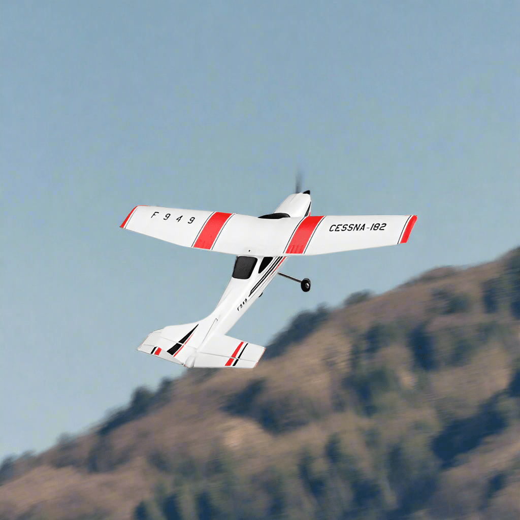 Remote Control Toy Plane with Stabilised Flight