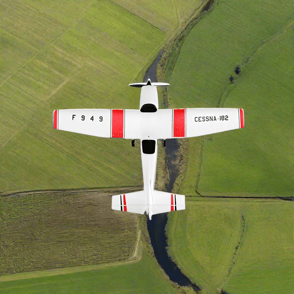 Remote Control Toy Plane with Stabilised Flight