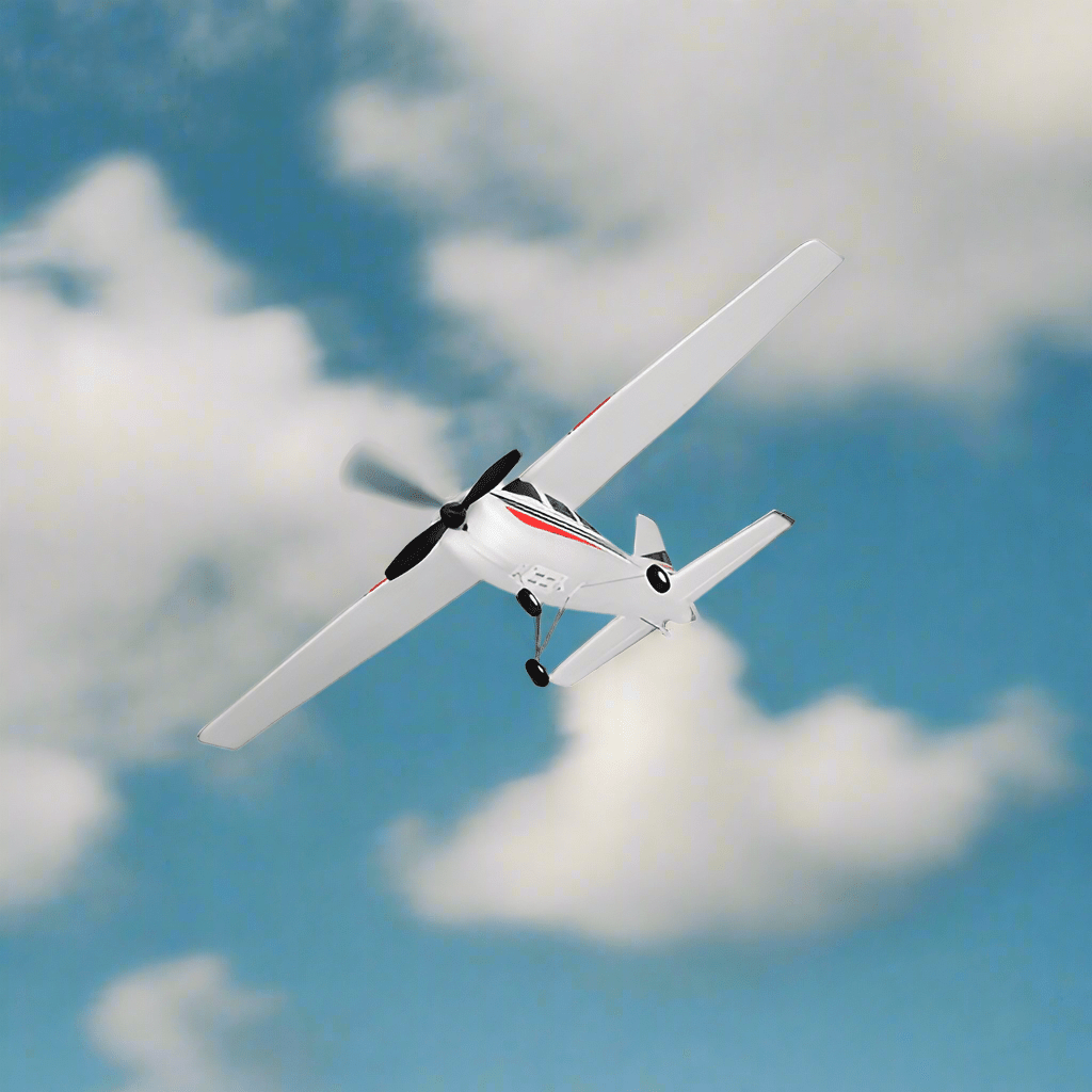 Remote Control Toy Plane with Stabilised Flight
