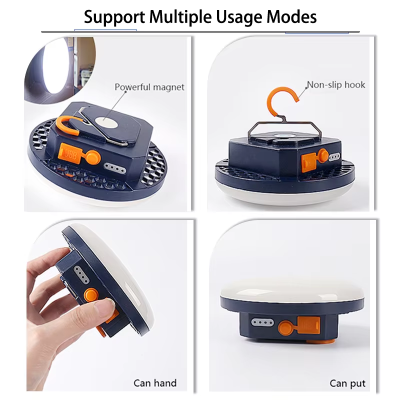 Camping Lantern with Rechargeable LED Light