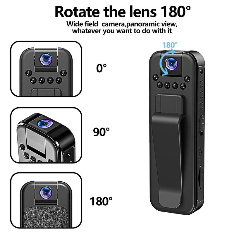 Pro Wireless Sports Vlog Body Camera