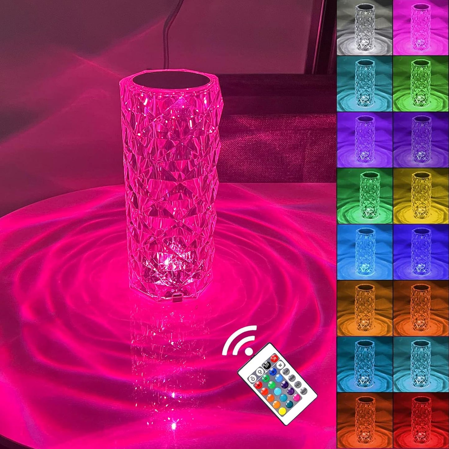 Touch Lamp | 16 RGB Color Modes for Ultimate Ambiance