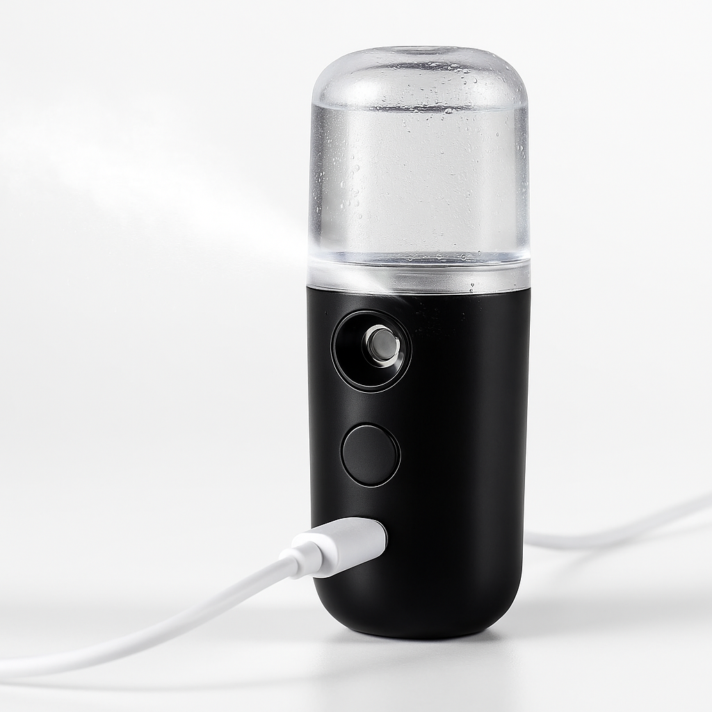 Facial Steamer with Portable Hydration Mist