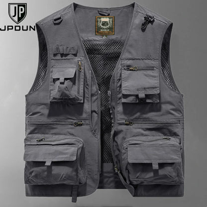 Breathable Cargo Vest for Hot Days