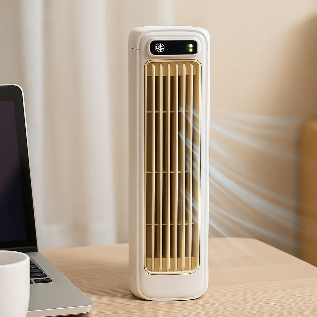 Air Cooler Portable Rechargeable Tower Fan